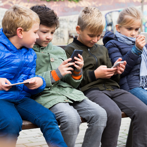Prying My Grandkids Off Their Cell Phones